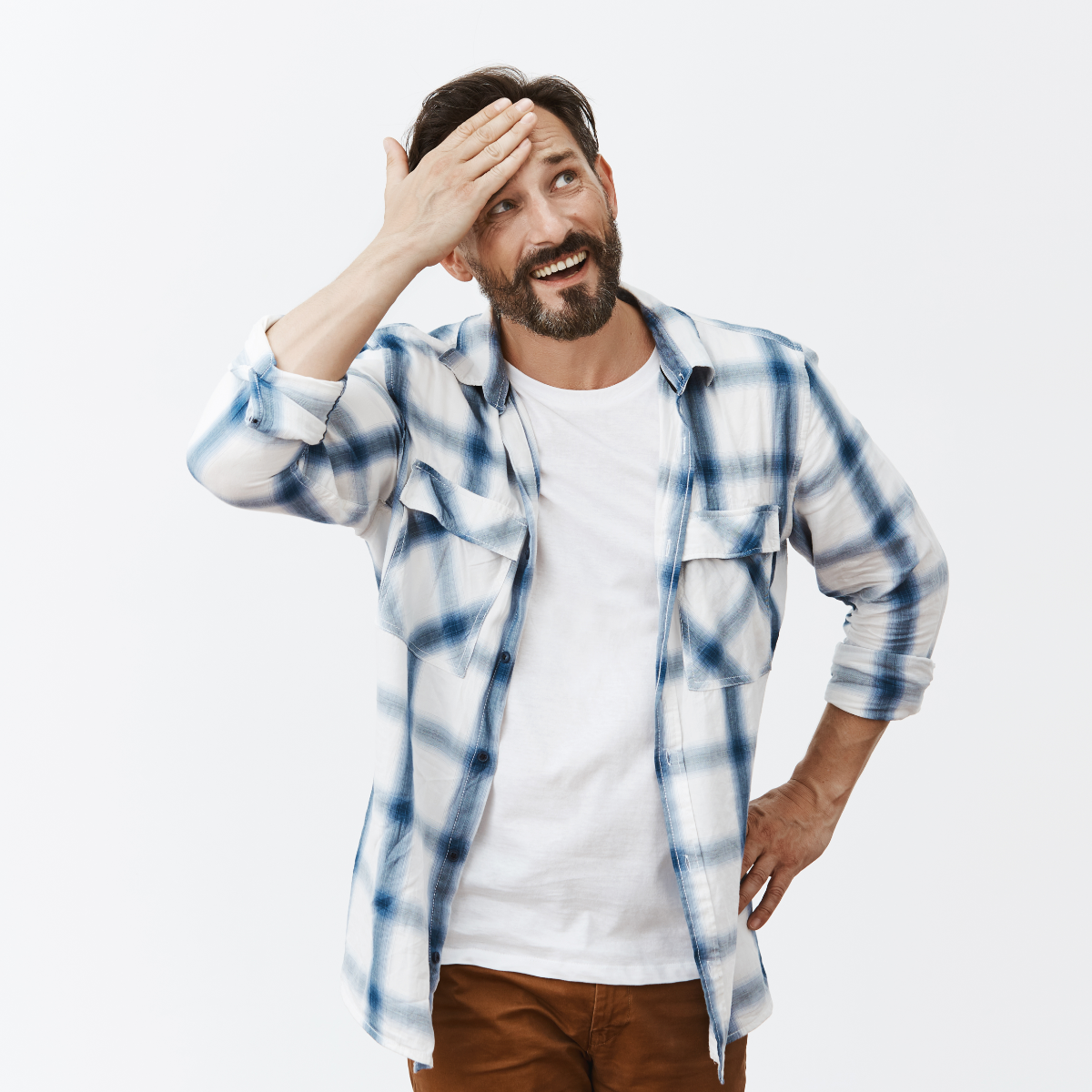 Man Relieved About Laundry Security