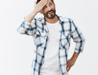 Man Relieved About Laundry Security