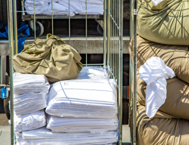 Commercial Laundry Delivered Outside 600X600
